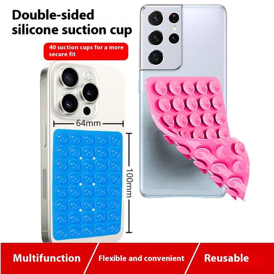 Double-sided Silica Gel Sucker Mobile Phone Anti-skid Holder