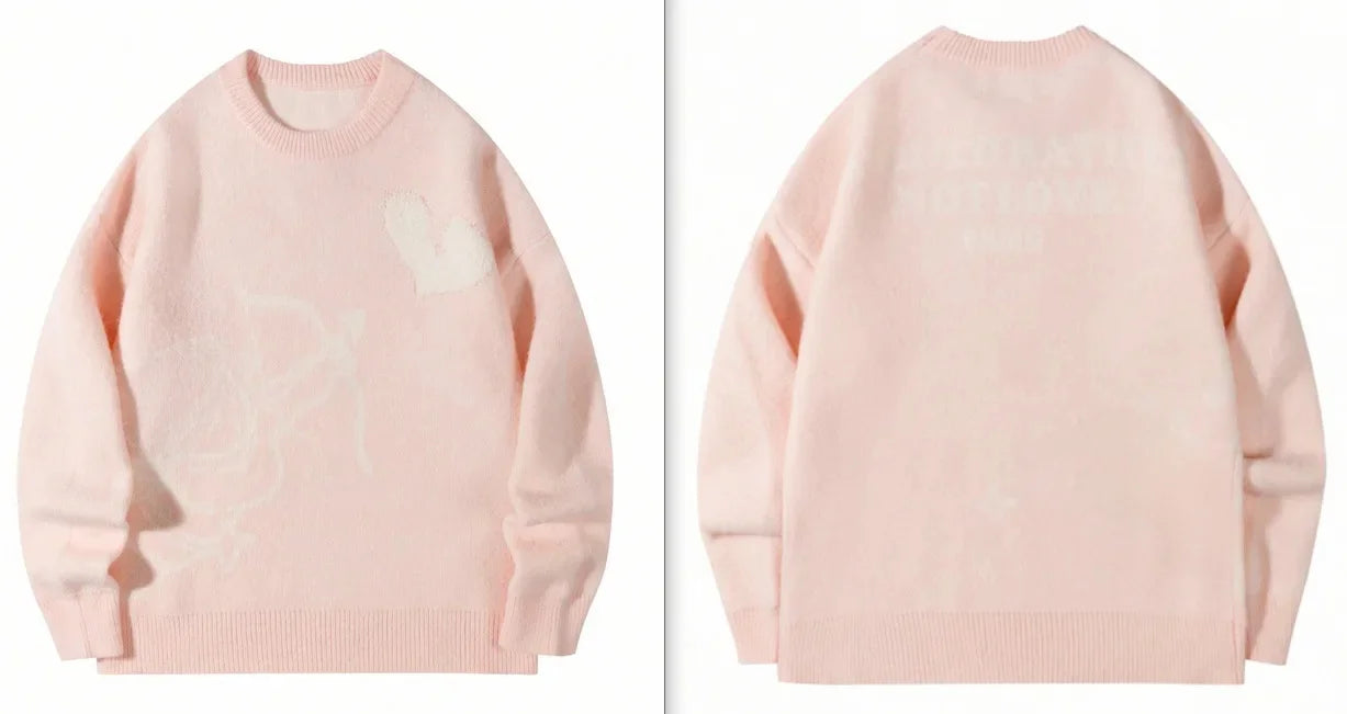 Men's Knitted Sweater Angel