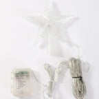 Christmas Waterfall Light with Star