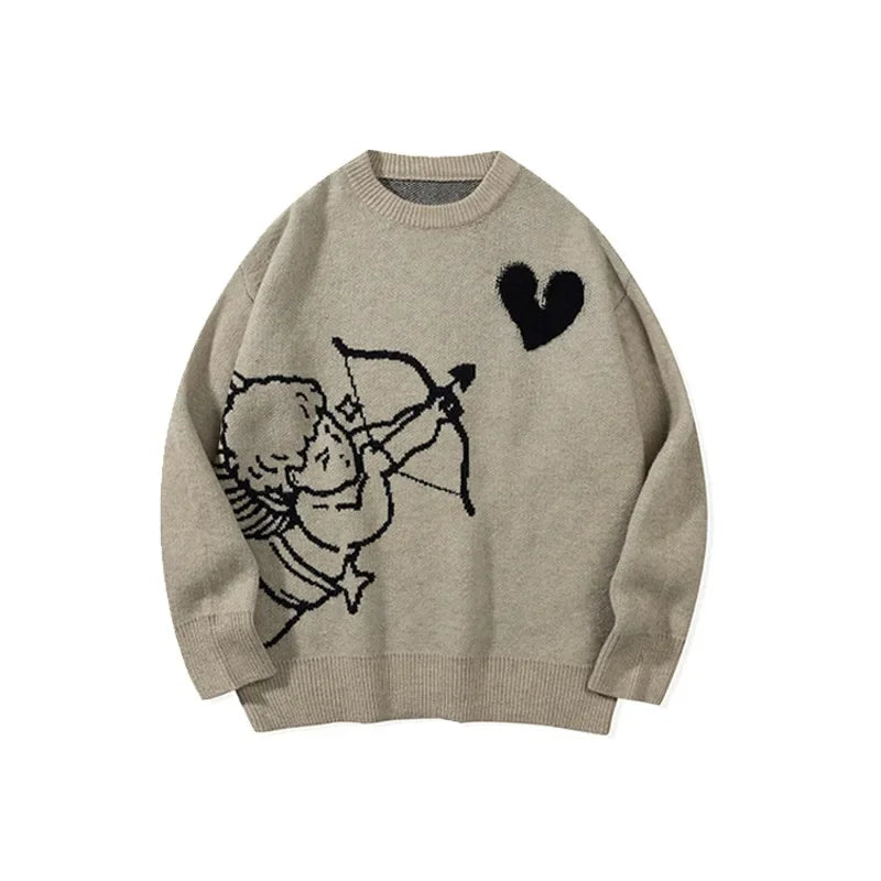 Men's Knitted Sweater Angel